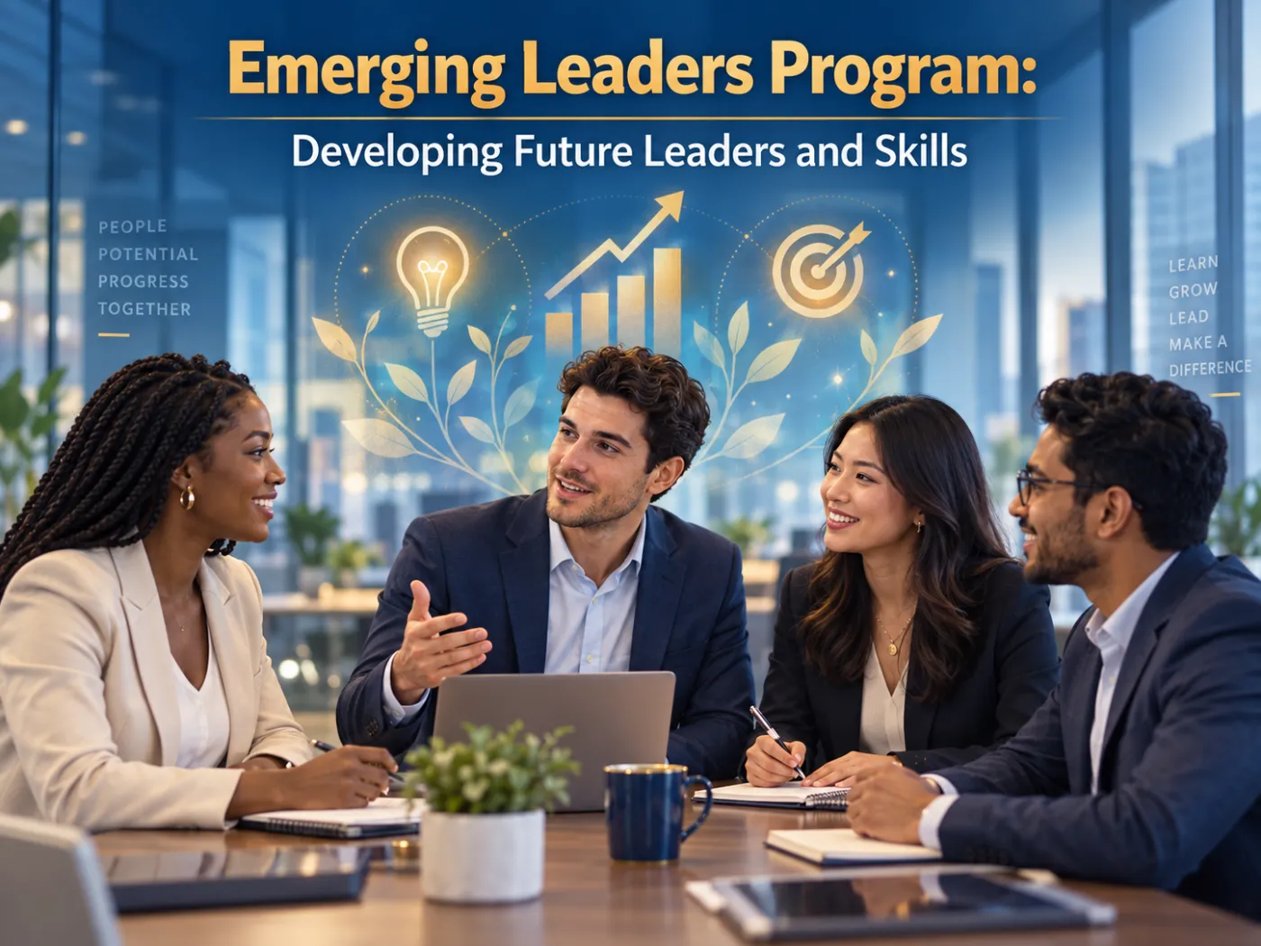 Rising leaders learning together